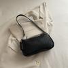 Minimalist Woven Large Capacity Casual Single Shoulder Handheld Handbag Small Square Bag