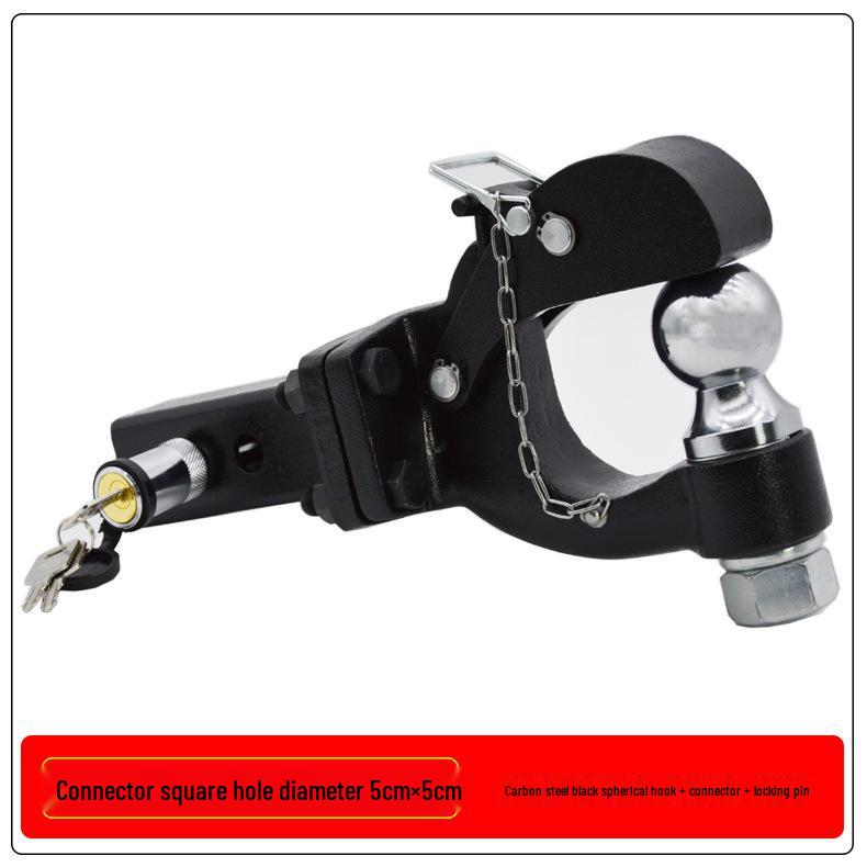 2024 BJ40 Trailer Hitch: Forged Tow Hook with Solid Ball Head