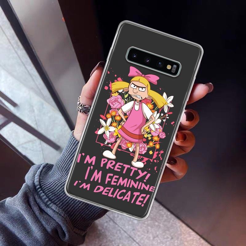 Hey Arnold Phone Case For Samsung Galaxy S26 S25 Edge S24 S23 Ultra S22 Plus S21 S20 FE Soft TPU Back Cover Funda Galaxy S25 Edg