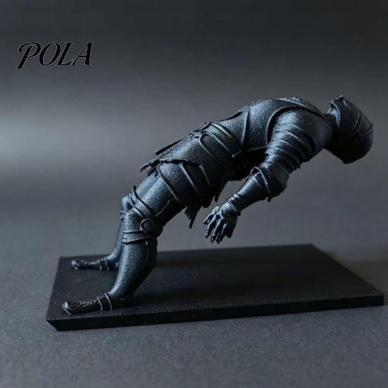 Pen Holder For Flat Surfaces 3D Printed Knight Holder, Medieval Desk Organizer, Action Figure Creative Organizer Pencil Stand for Office, Decorative