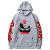 Berserk Anime Hoodie Unisex Dark Theme Printed Long Sleeve Sweatshirt Casual Streetwear