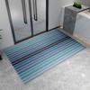 Cuttable PVC Striped Doormat Non-slip Entryway Mat Home Dirt Trapping