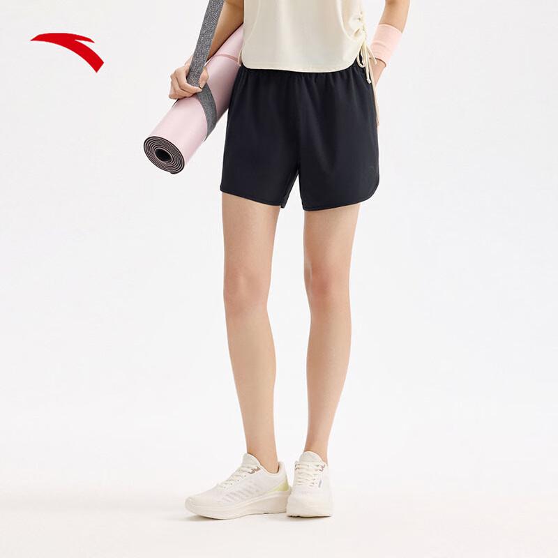 Anta Women s Quick-Dry 2-in-1 Running Shorts S