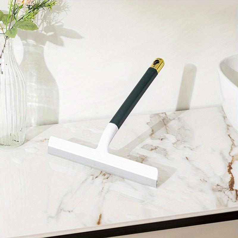 Ultra soft silicone household glass scraper | efficient cleaning brush for bathroom wall mirrors and windows United States белый