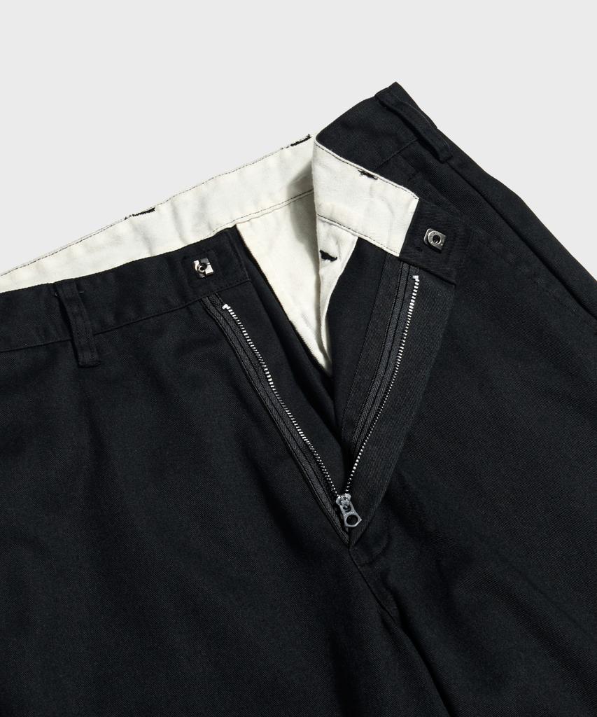 Beulonseun 1970S Straight-Leg Work Pants Black