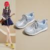 Fashion Women's Mesh Breathable Style Casual Shoes 2025 Spring Fashion Thick Soled Sports Shoes Comfortable Lightweight Sneakers