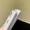 The Glitter Transparent Phone Case Is Suitable for Apple 16promax, and The Simple Iphone14Plus Case Is Shockproof