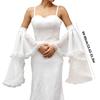Maniche a Rete con Bordi in Pizzo, Protezione Solare Decorativa per Braccia, per Donne, Matrimoni all'Aperto e Occasioni Formali