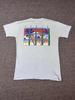 Vintage Hobie Shirt Mens XL Blue Palm Tree Graphic Made USA Surf Skate 80s Tee