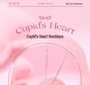 Cupid's Heart S925 Sterling Silver Necklace – Elegant Angel Pendant for Women, Ideal Gift for Girlfriend
