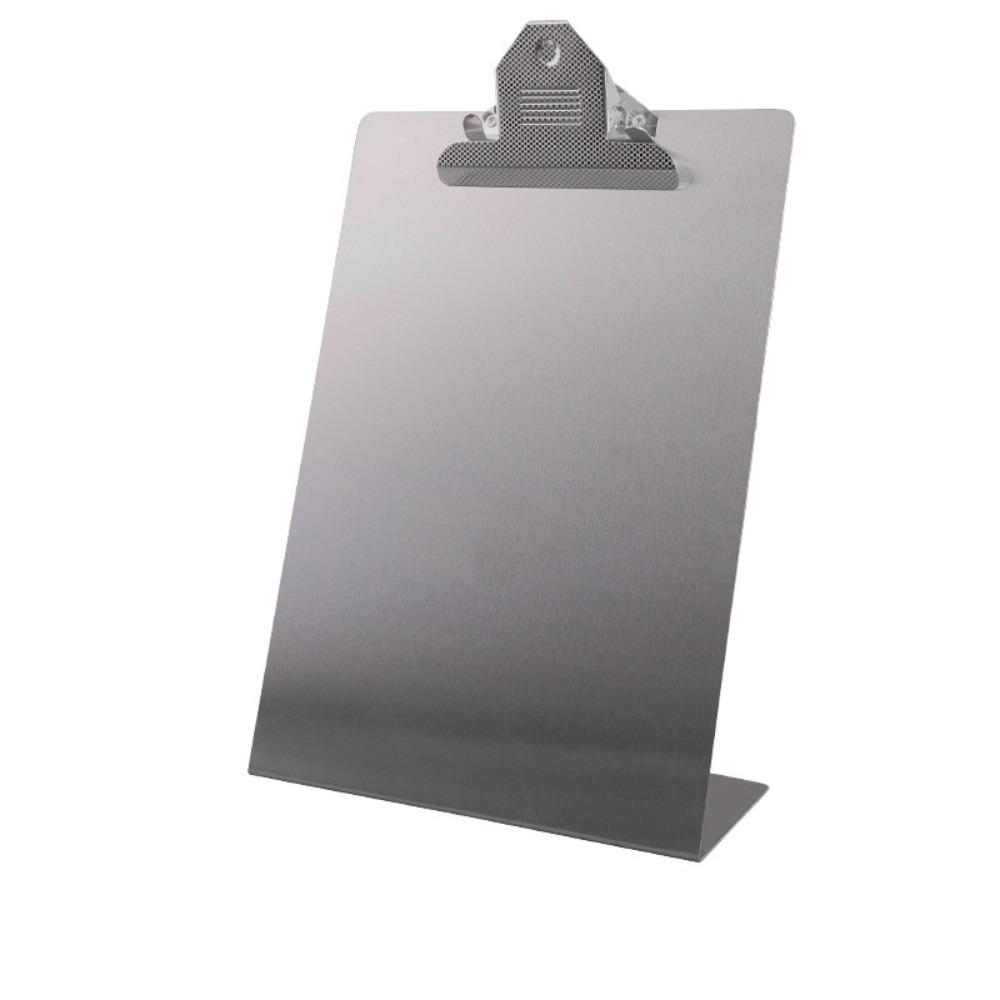 Vertical Menu Clip Stand A4/A5/A7/B6/A6 Bill Clip Silver Table Check Holder  Tabletop