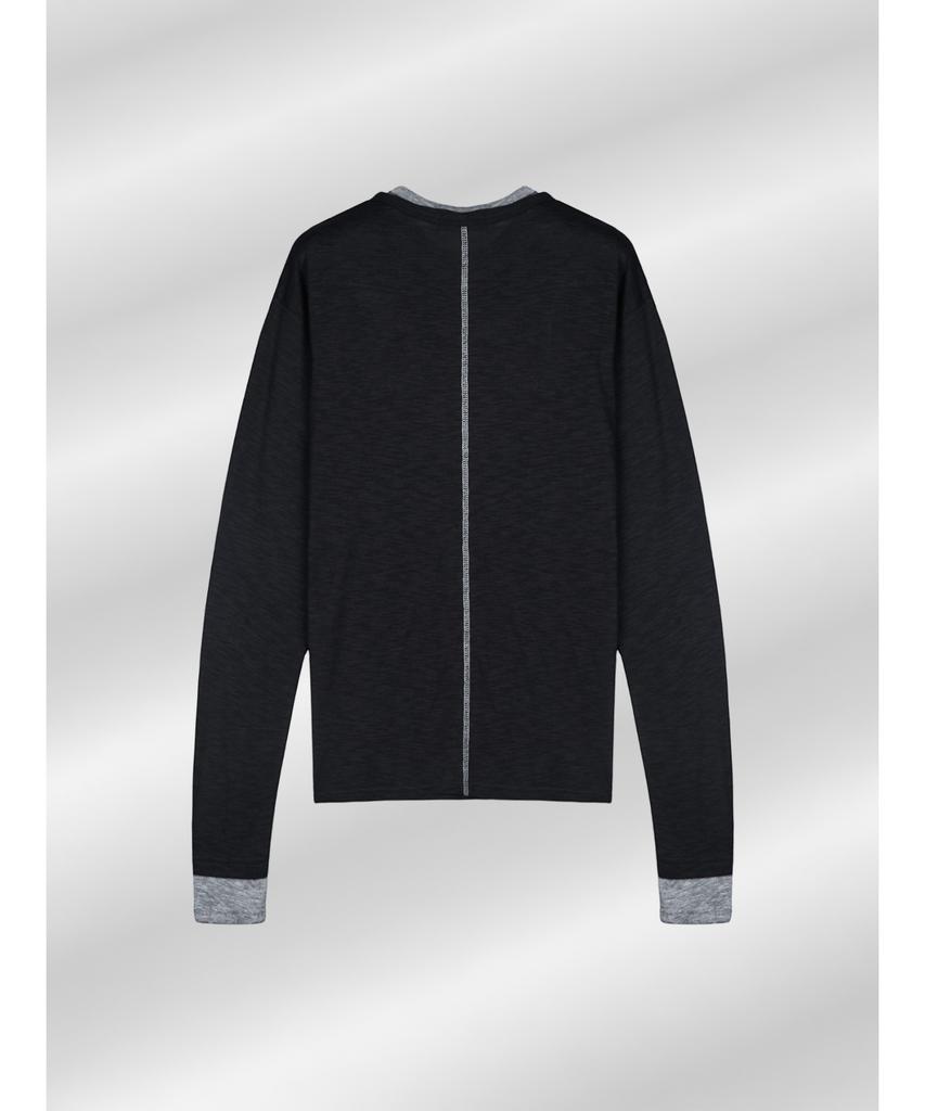 PARADIGMFILM [Ep.01] Double-Layer Modal Long Sleeve (Black)