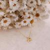 Fashion Luxurious Style 26 Letter Heart Necklace - Gold Plated - Simple and Versatile Women's Necklace