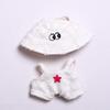 Big Eyes Labubu Time Doll's Clothes Two-piece Set 17cm Plush Dolls Clothes  Children Gift