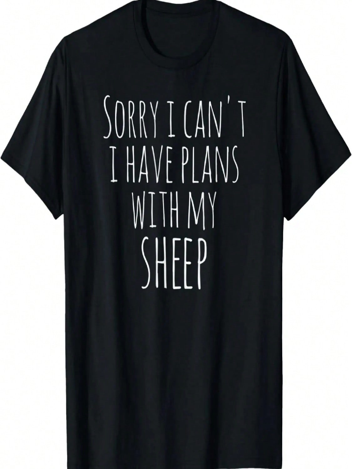 Sheep Sorry I Can Have Plans With My Sheep Funny Sheep T-Shirt S разноцветный