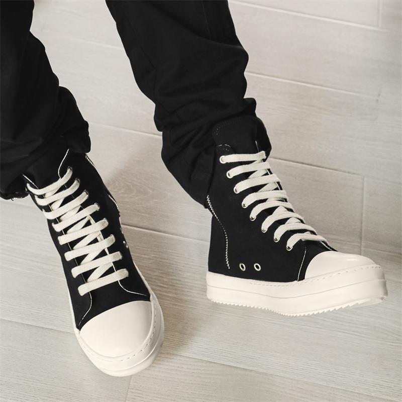 Fashion Fashion Winter Boots Outdoor Walking Sneakers Non-Slip Comfortable Lace Up Ankle Boots for Men New Men's High Top Casual Shoes