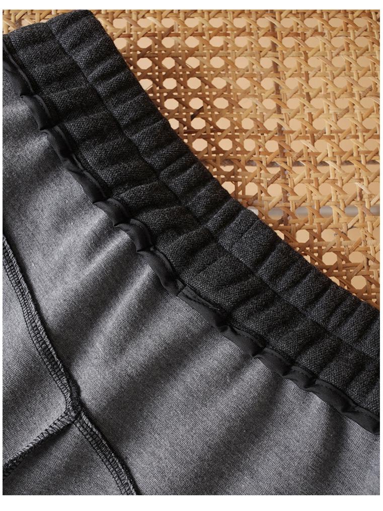 Women's Plus Size Wool-Blend Lined Harem Pants for Autumn/Winter