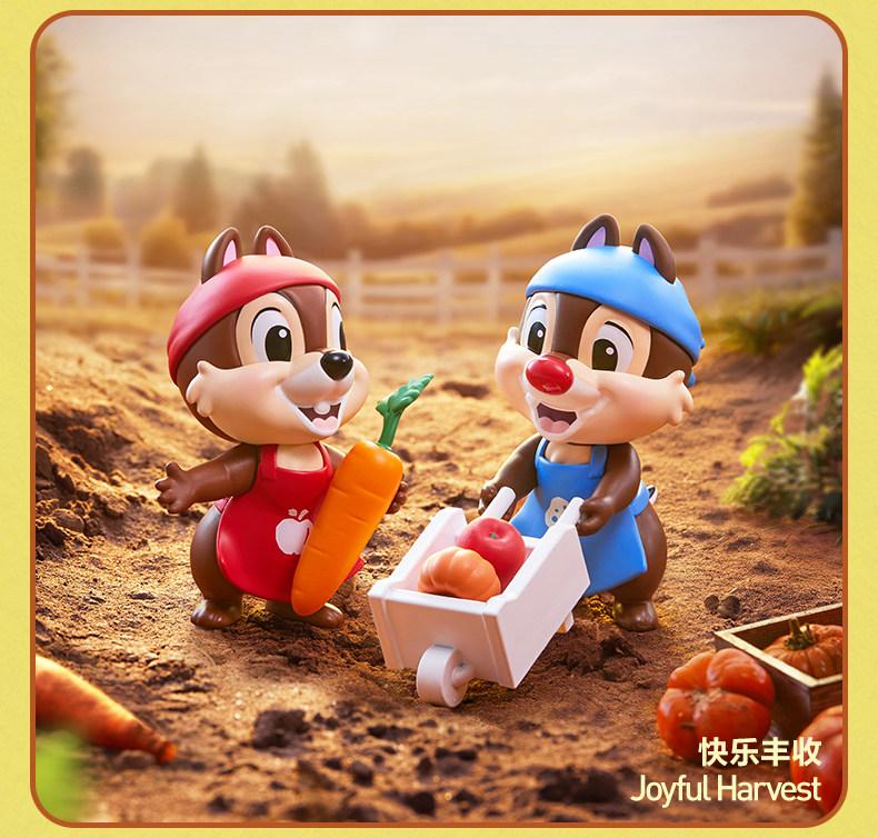 Chip And Dale Figurine Blind Box Flocked Desktop Ornament Collectible Home Decor Gift For Adult Collectors