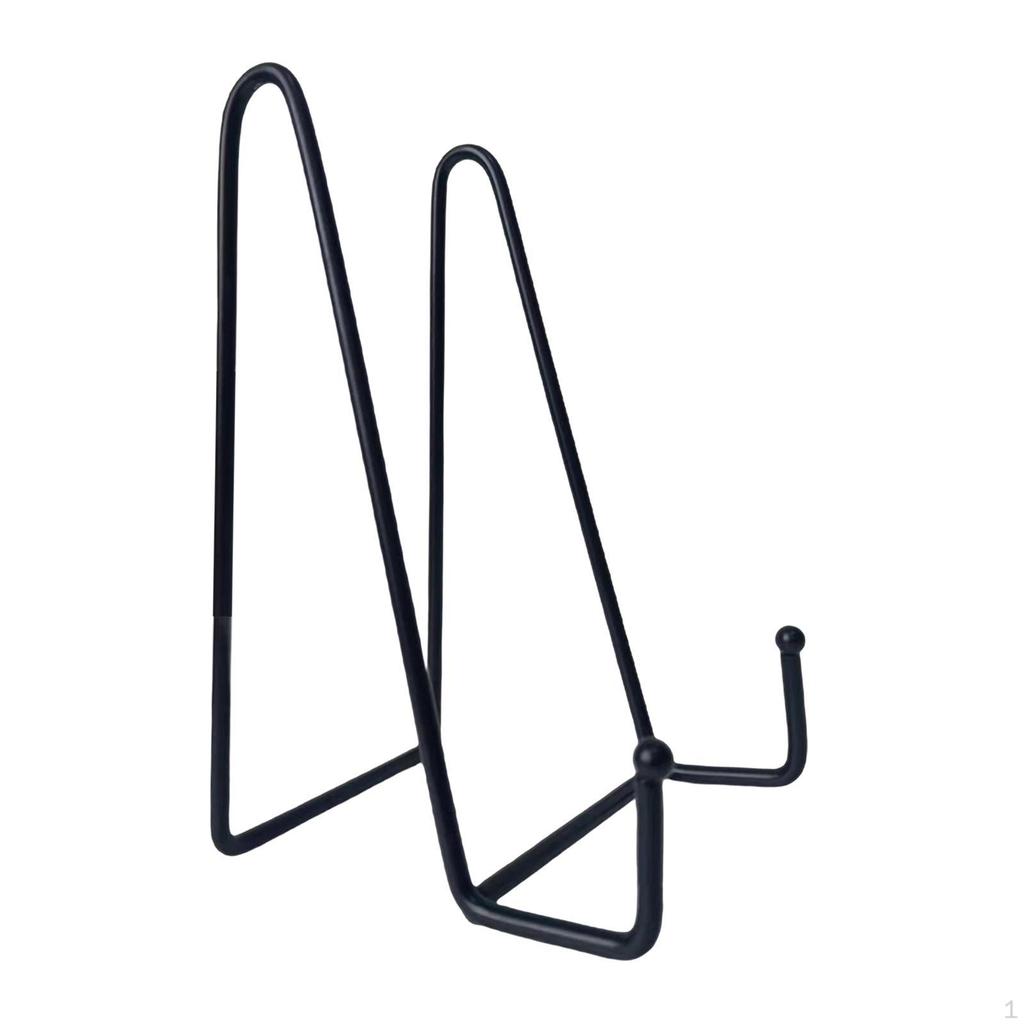 Easel Holder Rack Iron Organizer Picture black Photo Stands Display for Artwork Kitchen Weddings
