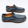 Pánské kožené boty pro volný čas Ručně vyráběné mokasíny Pohodlné pánské slip-on boty Ploché mokasíny Pánské tenisky