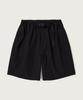 [Black Edition] Lightweight Belted Shorts Off Black