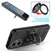 For Honor 400 5G (Global) Case with Ring Holder Kickstand PC + TPU Anti-Fall Phone Cover
