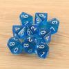 10pcs KTV 10Pcs 10 Sided Board Games Number Entertainment Dice Game Toys Game Dice D10 Dices