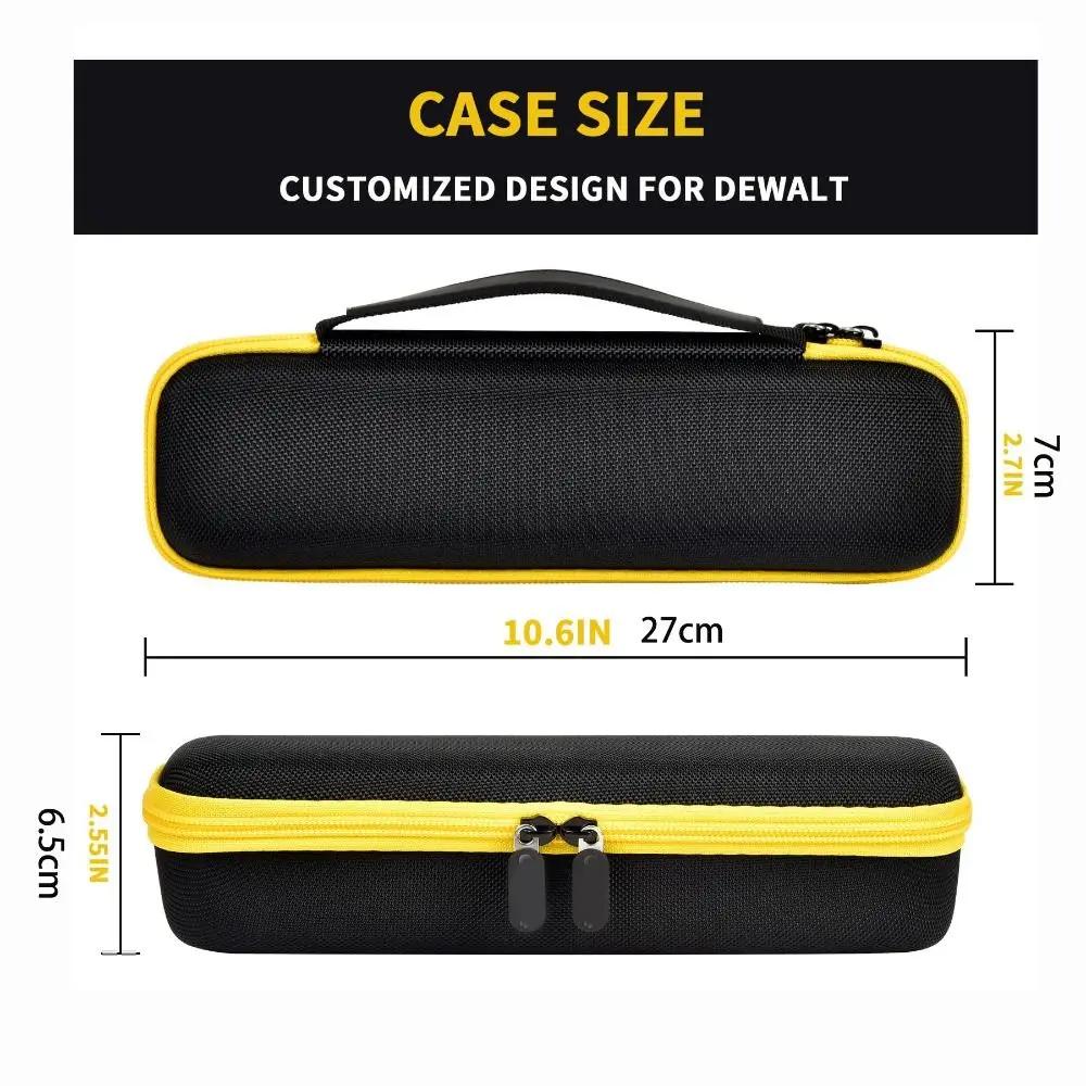 Shockproof Electric Screwdriver Set Case Durable Impact-Resistant Driver Drill Bits Case Dust-proof for DEWALT/DWHT66719