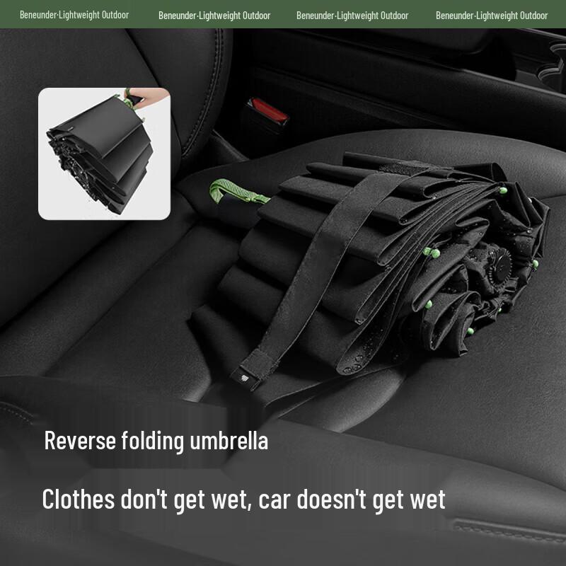 Beneunder Automatic 3-Fold Windproof Umbrella