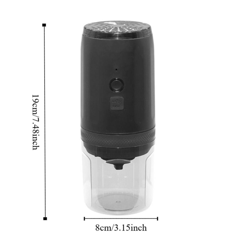 Cordless Electric Coffee Maker USB Rechargeable Coffee Bean Mill Portable Coffee Grinder  Travel