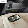 Rear Seat Water Cup Holder Bottle Frame Cover Trim For Toyota Corolla E210  - 2025 Matte / Carbon Fiber Accessories Interior