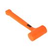 Practical PVC Rubber Soft Face Dead Blow Hammer Installing Tool (0.5LB)