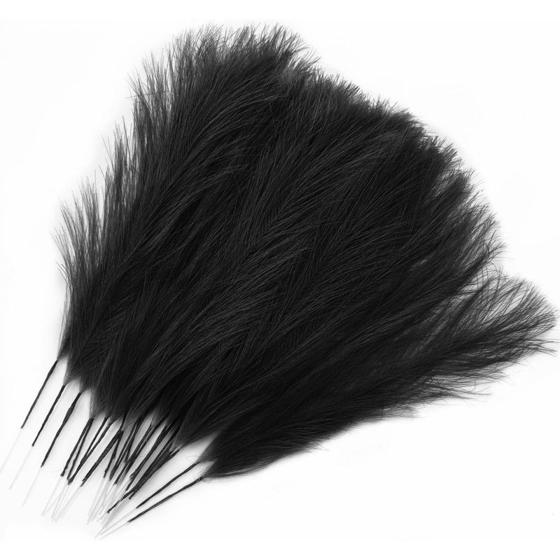 

5/10Pcs Pampas Grass Reed Artificial Plant Hot Sale Home Outdoor Garden Wedding Bridal Bouquet DIY Festival Scrapbook Decoration 5pcs чёрный