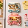 Simulation Fridge Magnet Cartoon Pattern 3D Refrigerator Stickers Refrigerator Magnet  Home Decor