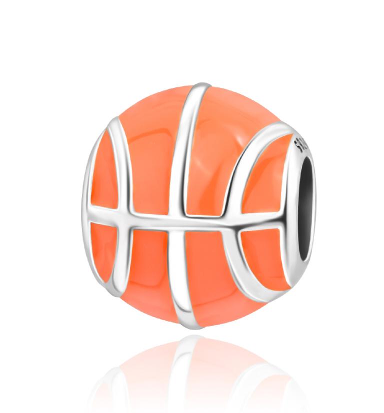 Neue Original Kupferkugel Charms Fußball Basketball Golf Ohrringe Perlen Anhänger Passend für Armband Halskette Schmuck Geschenk