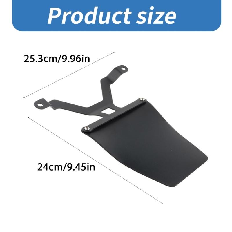 Shockproof Cover Shock Shield Mudguard for Tracer 9 2021-2023 Back Guard Replacement Shock Shield Splash Guard