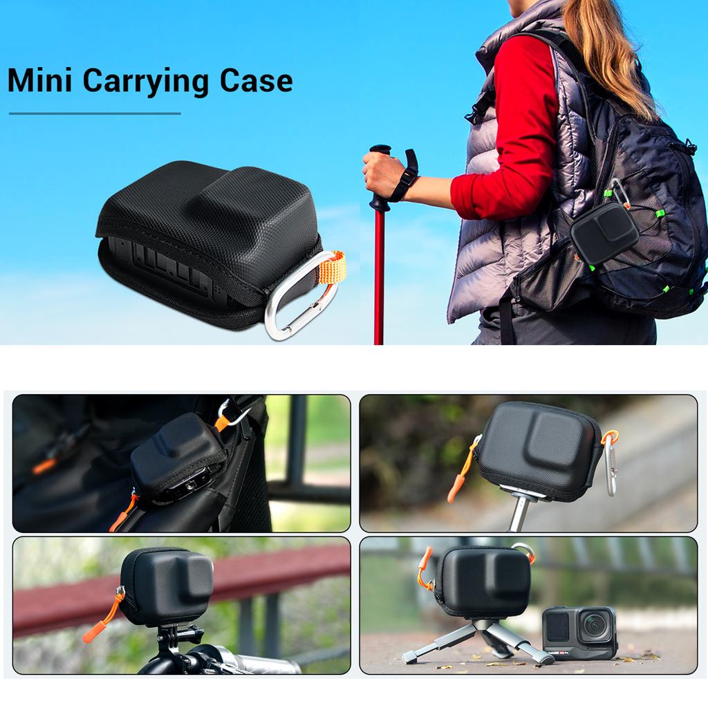 Portable Carry Case Storage Bag Moulded Precise Placement Hard Shell for Insta360Ace Pro Accessory