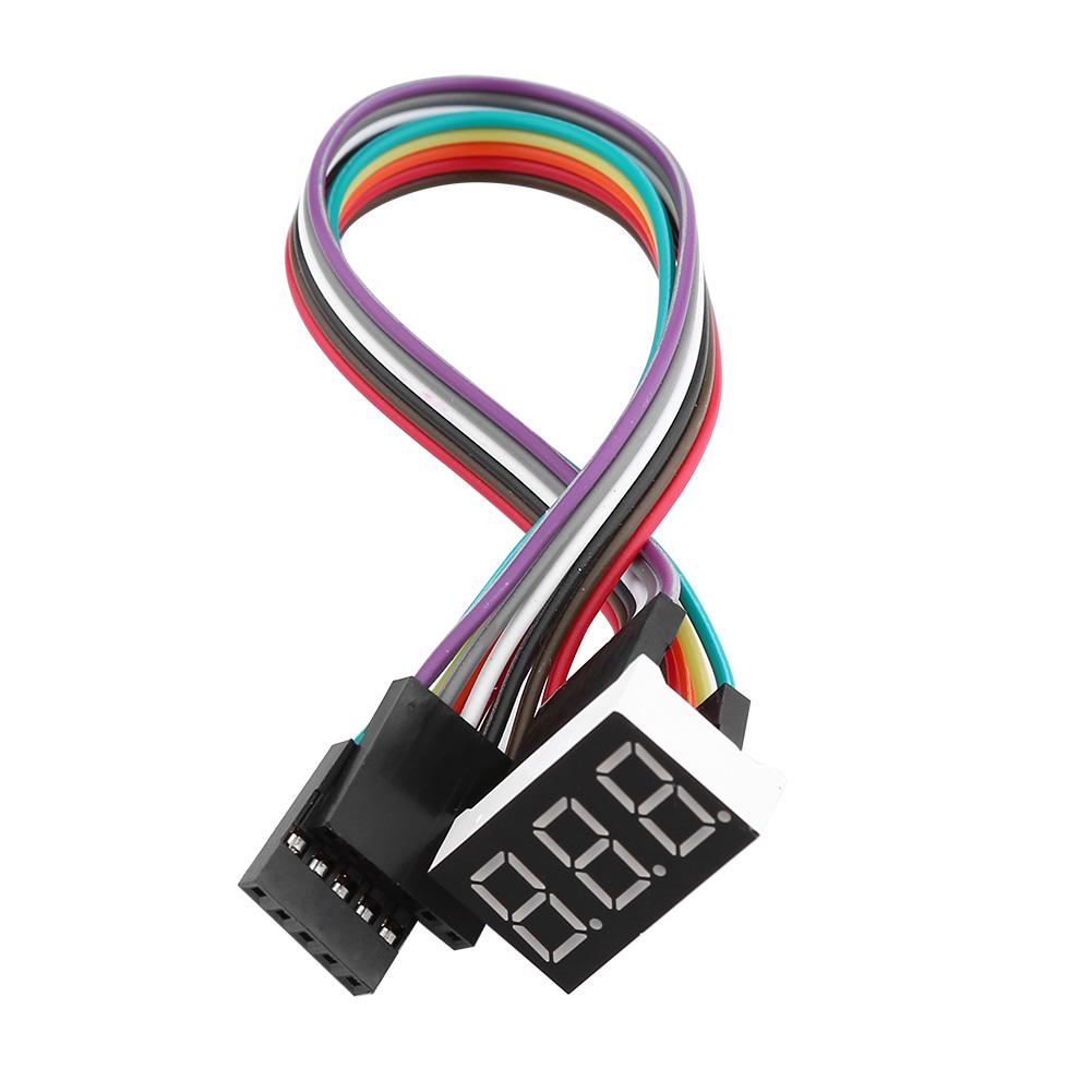 DC10V 55V PWM Brushed DC Motor Speed Controller CW CCW Reversible Switch With Digit Display