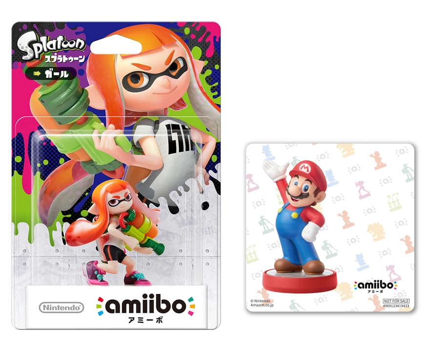 

В комплект входит наклейка amiibo Girl Original (Взвод серии) [Бонус]