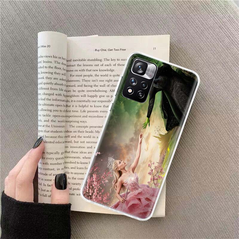 A-Ariana G-Grande Wicked Phone Case For Redmi Note 13 12 Pro Plus 14 15 Pro 5G 11 11T 11E 11S 10 Pro 10S 9 9S Cover Cell Clear T