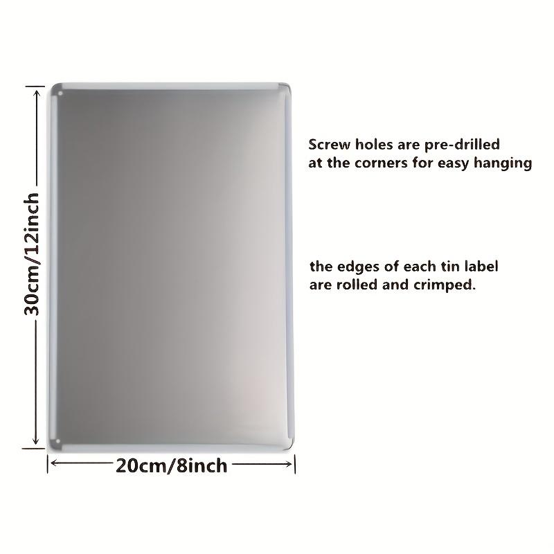 Room Decor One Piece, Retro Outdoor Weather Metal Sign, Humorous Bar Tin Sign