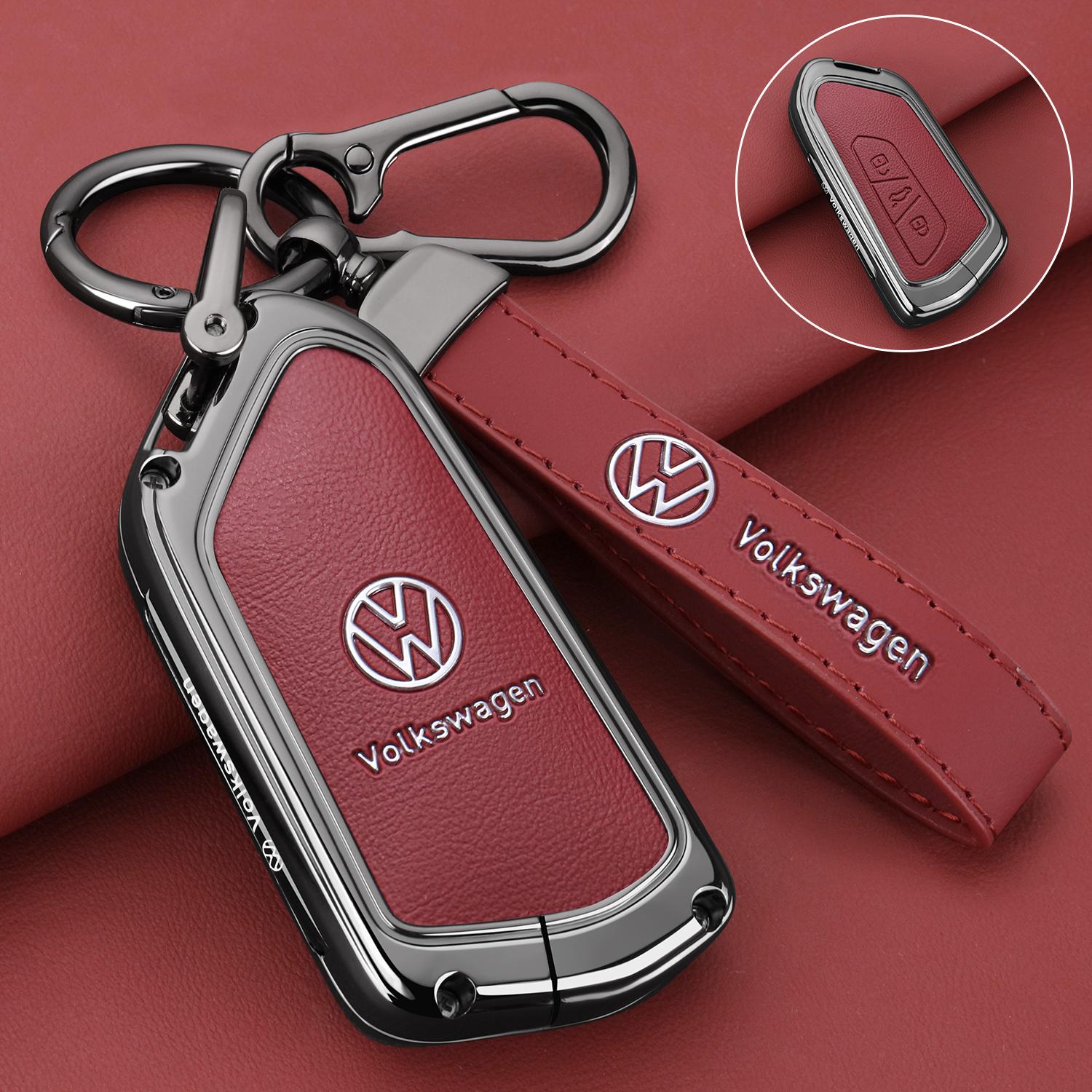 

For VW Car Key Cover Fob Case Shell Bag Accessories For VW Volkswagen Golf 8 MK8 ID3 ID4 Cupra 2020 Skoda Octavia A8 SEAT Leon