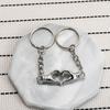 Yousheng Magnetic Suction Couple Keychain Symbolize Love with Exquisite Design Commitment Keychain Valentine Gifts for Boyfriend Girlfriend