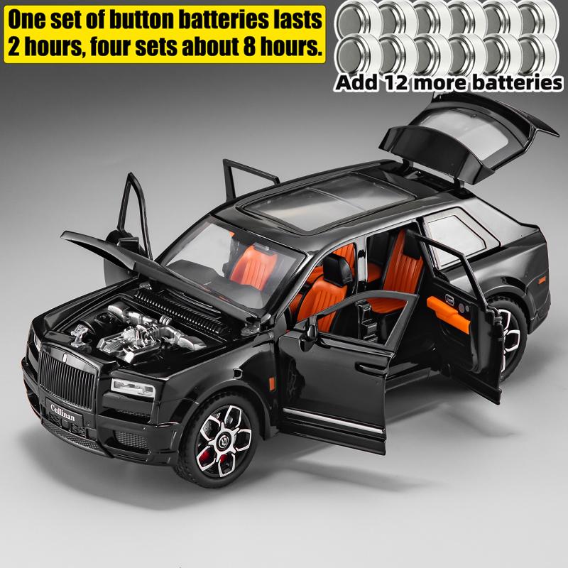 1:20 Rolls Royce Cullinan Ultra Luxusní Plnohodnotný SUV Domácí Dekorace & Sběratelské Předměty Hobby Displej Ozdoby Sváteční Dárek