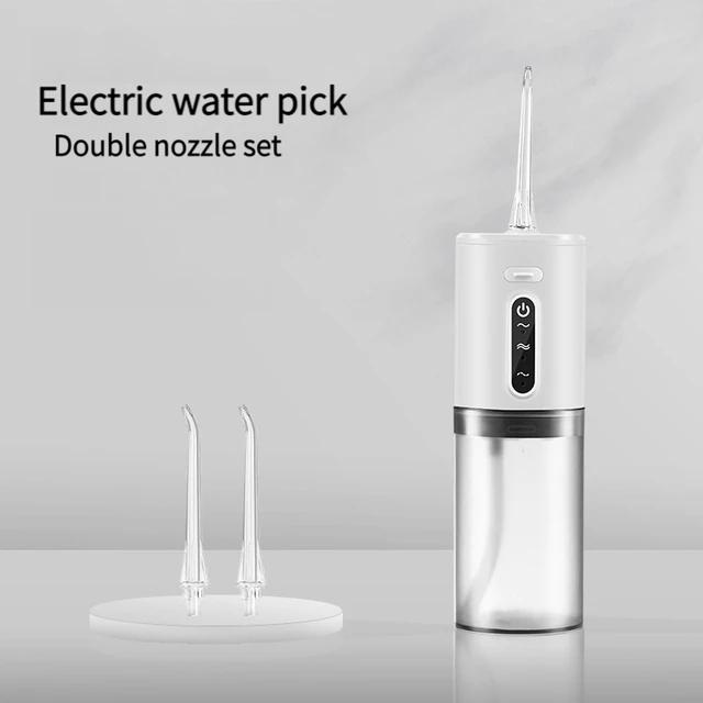 Oral Irrigator Portable Dental Water Flosser USB Rechargeable 280ML Electric Tooth Cleaning Device 3 Modes Waterproof Irrigator