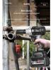 High Torque Rechargeable Brushless Impact Wrench with Lithium Battery for Car Repair