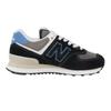 New Balance Sneakers 574 Black/Blue Agate U574QRB Width D 28.0cm