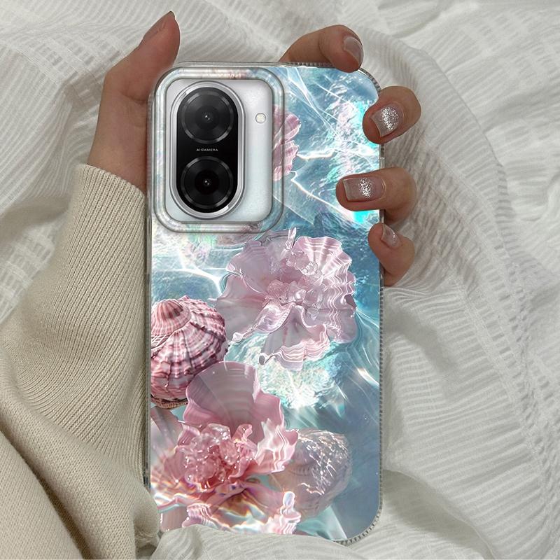 Summer Seashell Girls Women Case For Xiaomi Redmi 14C 13C 10 9A 9C Note 14 13 12 11 10S 9 8 Pro Plus A5 A4 A3 A2 A1 Fundas Cover
