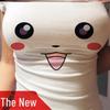 3D Big Eyes Tight Top for Women - Sweet Broadcast & Internet Celebrity Style