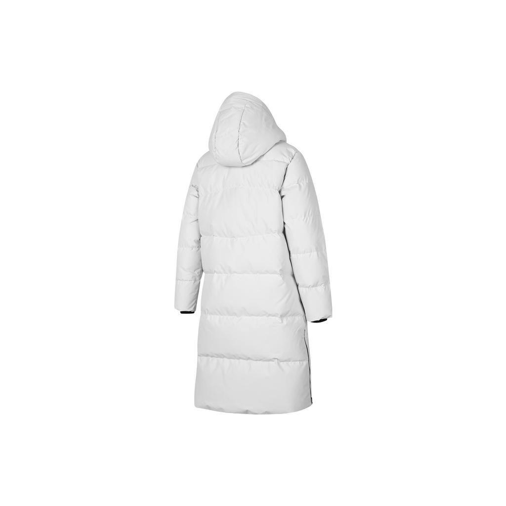 Skechers Windproof Water-Repellent Oil-Resistant Cold-Resistant Warm Sports Casual Hooded Woven Puffer Coat Long Duck Down Jacket P423W126-00PD